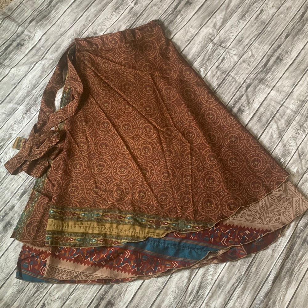 Sari Wrap Skirt